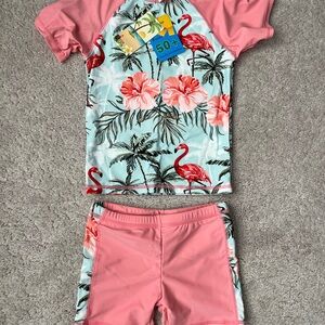 Kids SPF 50 swim set, size 6, NWT never worn